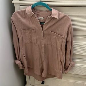 Pink Alter’d State cotton button down
